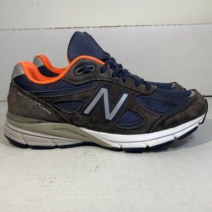 New Balance 990v4 Narrow Made in USA Suede Sneaker